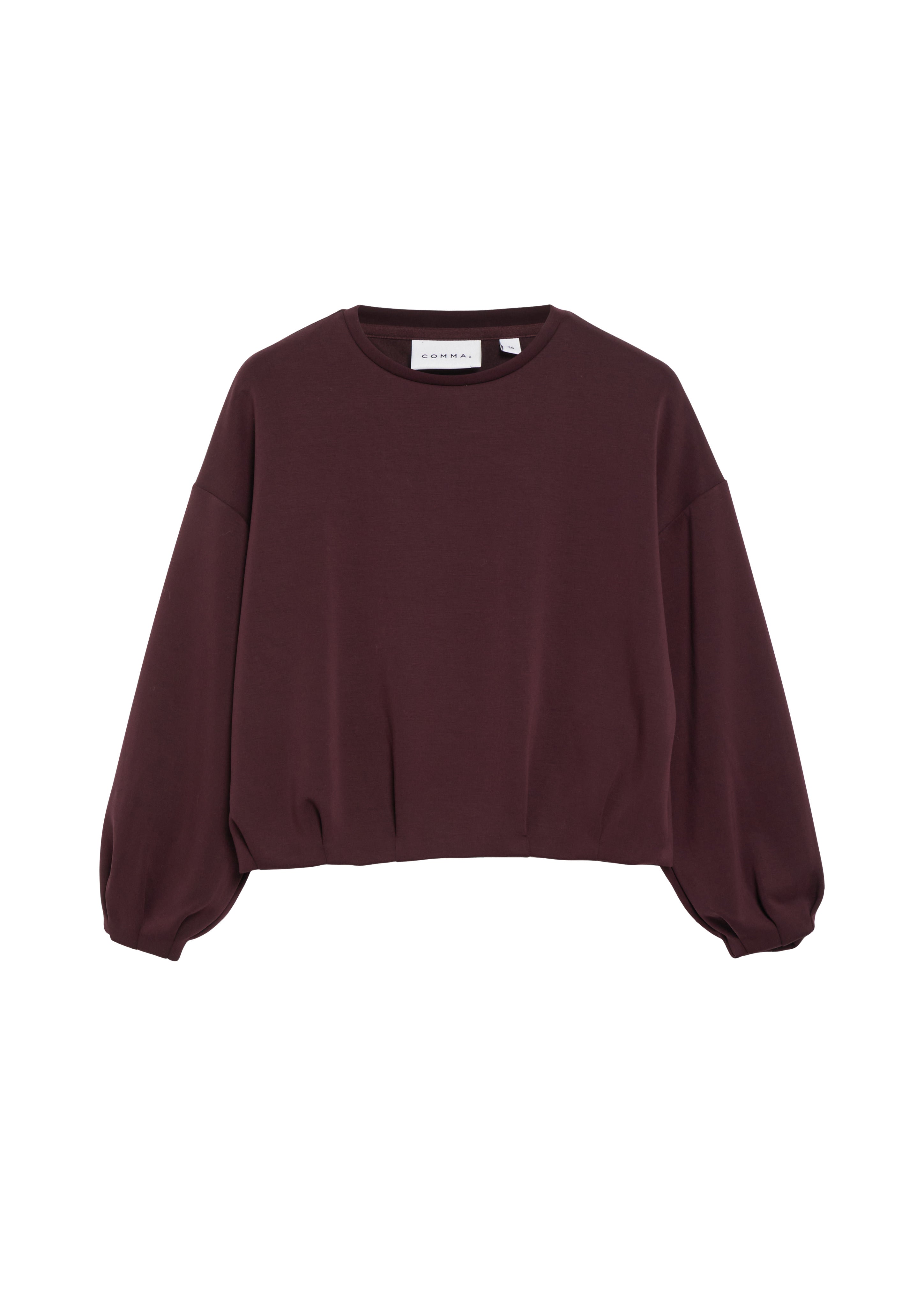 Sweatshirt - Ballonsaum