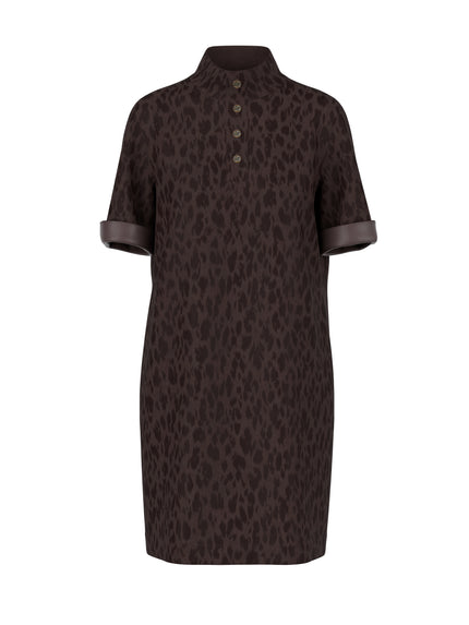 Kleid - Leo-Look