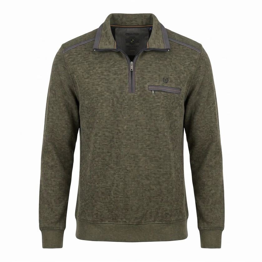 Sweat-Shirt Troyer Zip