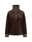 Nicki-Pullover - Rollkragen