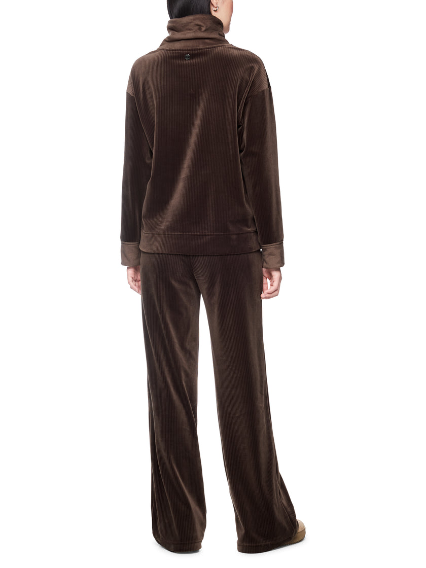 Nicki-Pullover - Rollkragen