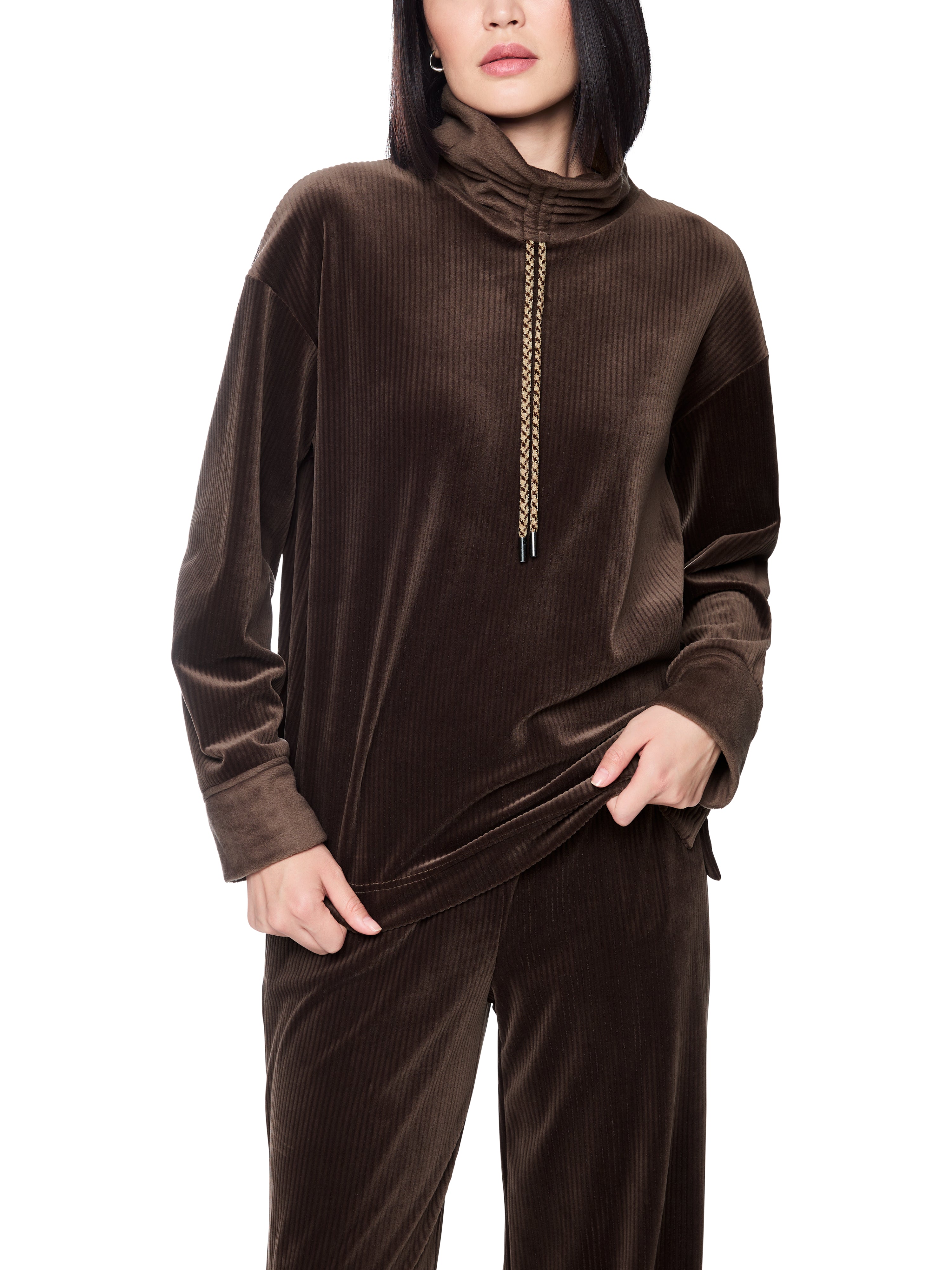 Nicki-Pullover - Rollkragen