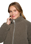 Steppjacke - Materialmix