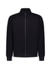 Sweater Full Zip Stand Up Collar Bonded Knit