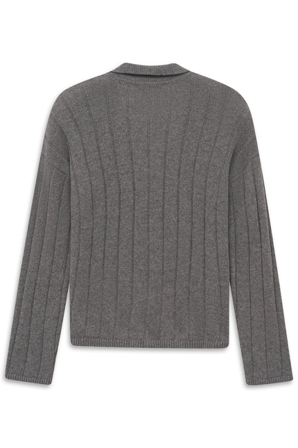 Strickjacke - Wollmix