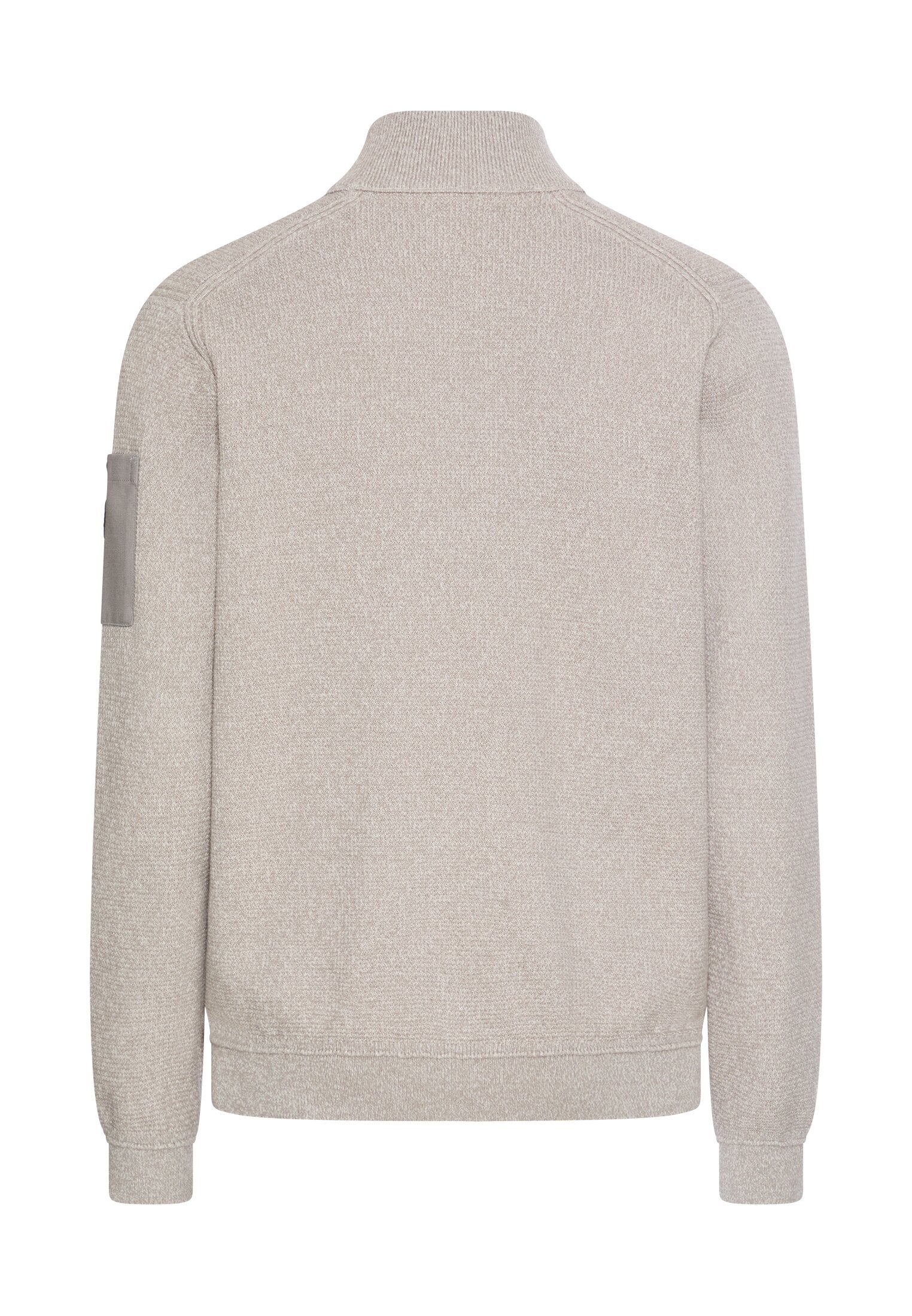 Strickjacke - Stehkragen