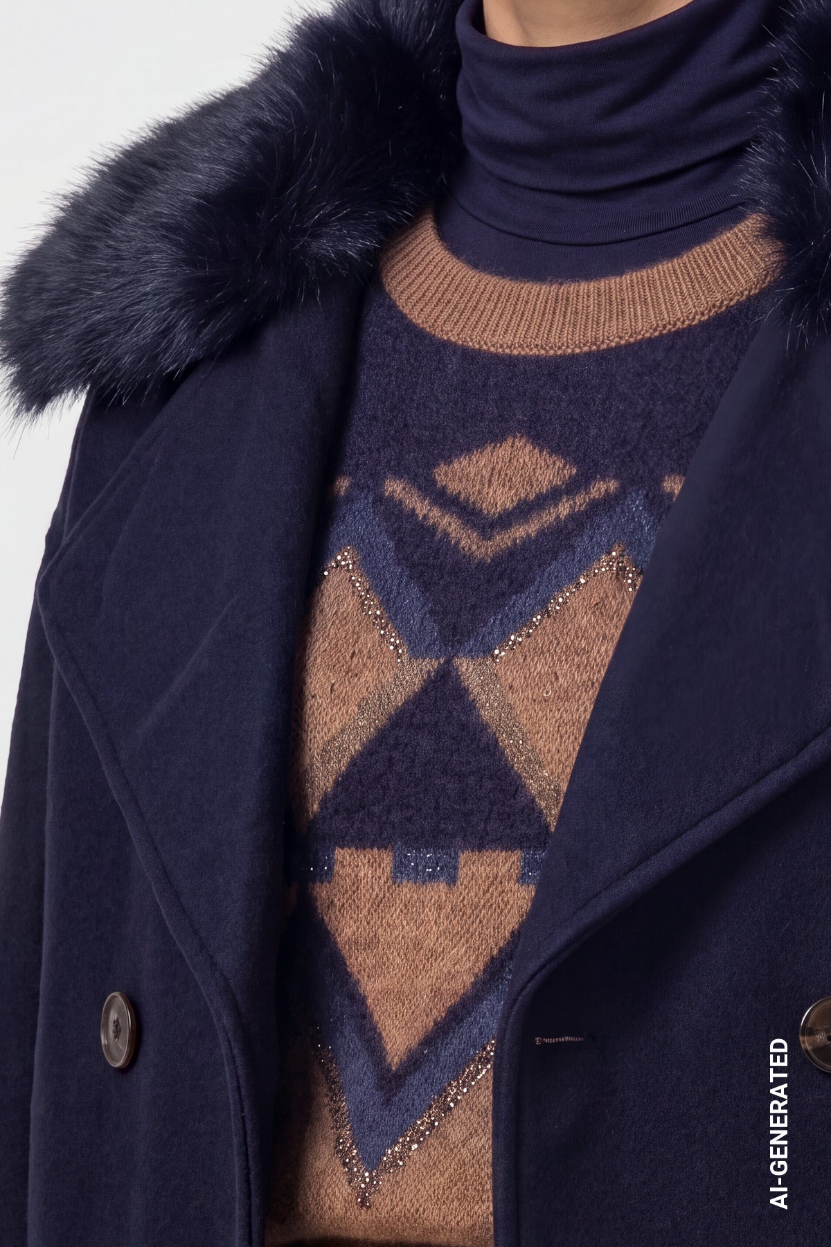 Jacke - Wolloptik