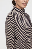 Strickpullover - Fischgratmuster