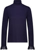 Rollkragenshirt - Spitze
