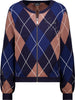 Strickjacke - Rautenmuster