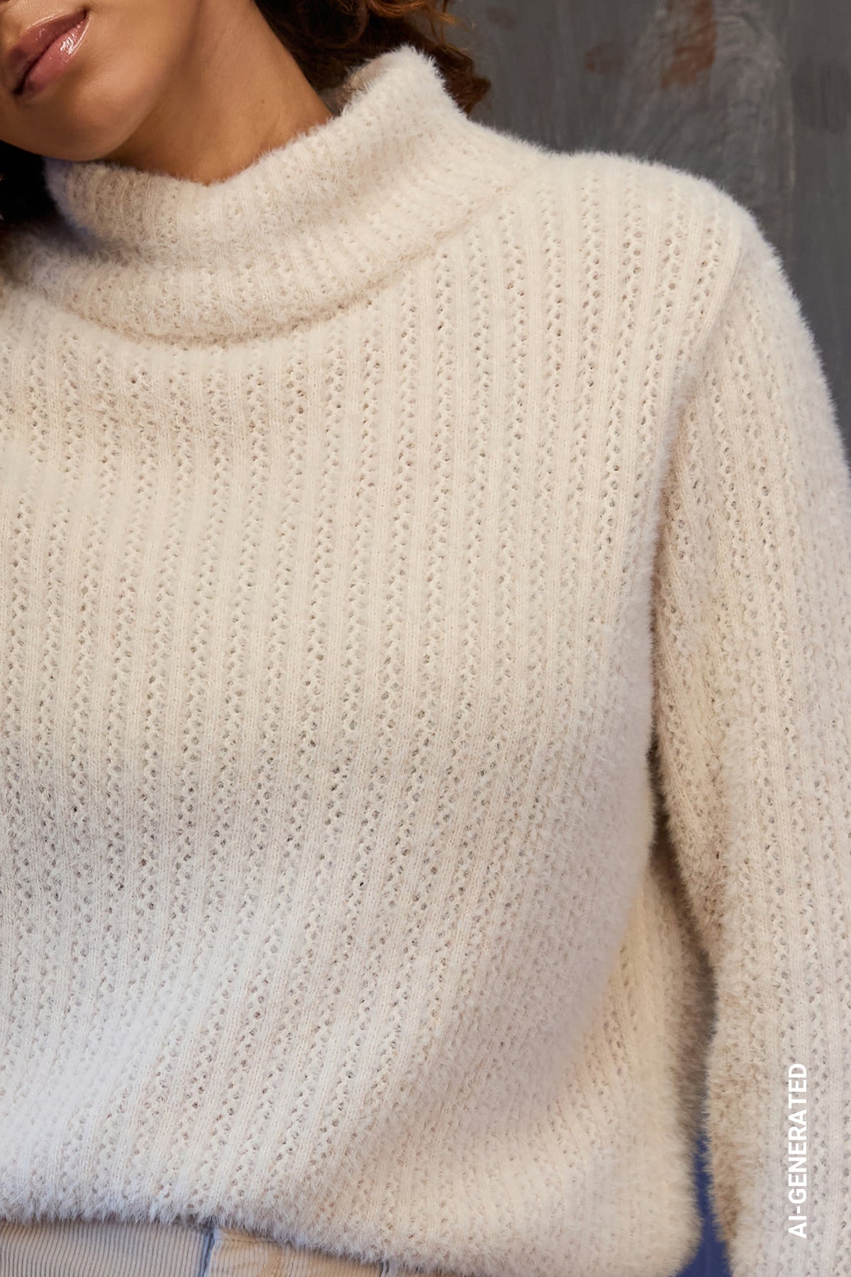 Strickpullover - Struktur