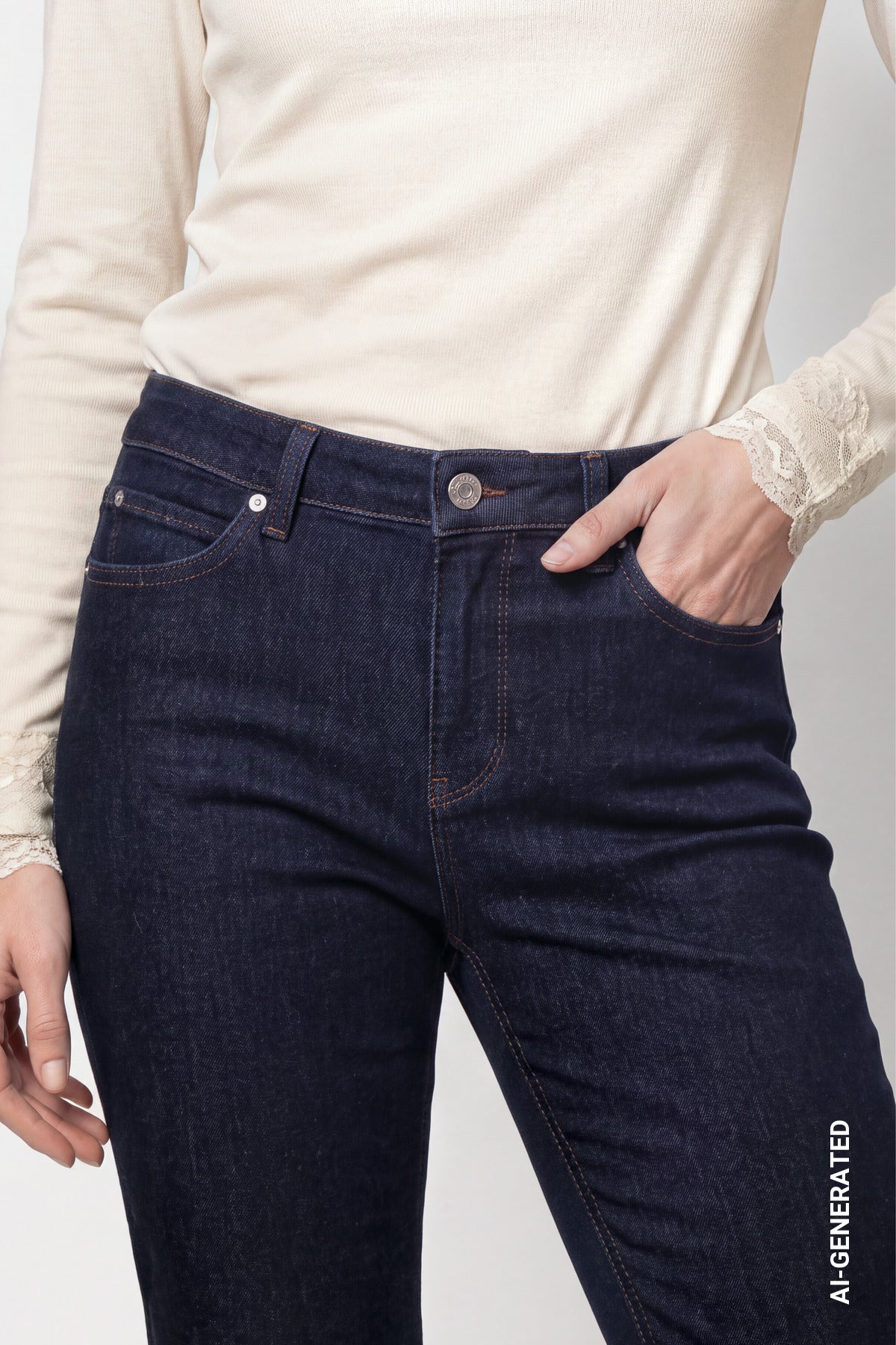 Jeans - Straight-leg