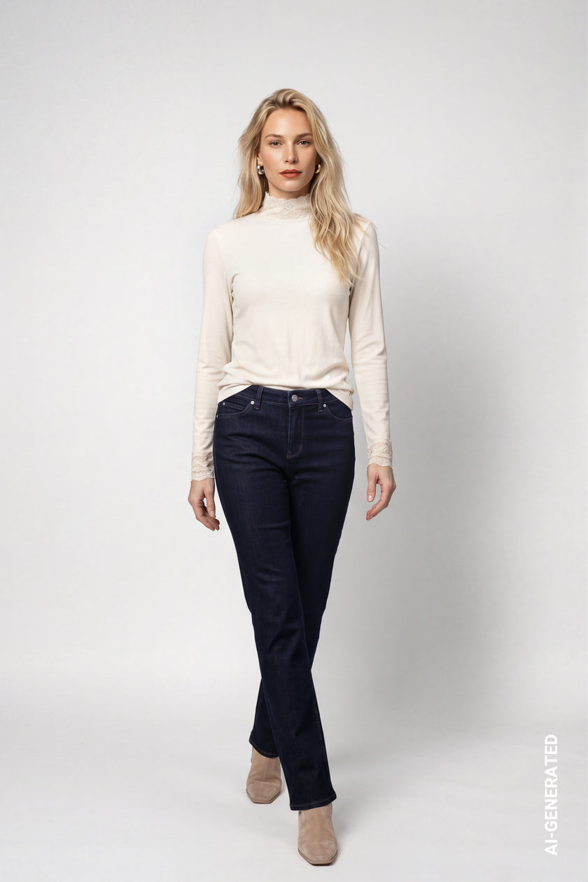 Jeans - Straight-leg