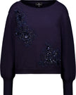Strickpullover - Schmuckapplikationen