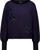 Strickpullover - Schmuckapplikationen