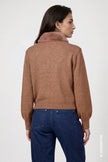 Strickjacke - Kunstfell