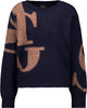 ONLINE EXKLUSIV - Strickpullover - Buchstaben