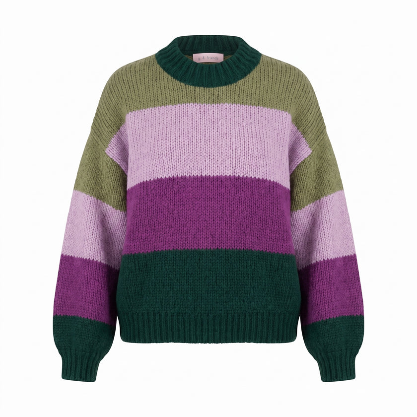 D-Pullover lang Arm