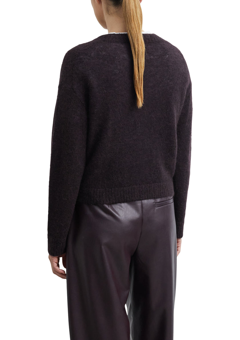 Strickjacke - Wollmix