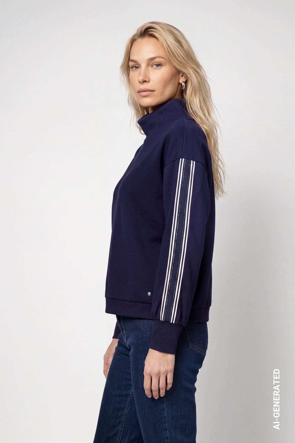 Sweatshirt - Streifen