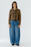 Strickjacke - Animalprint