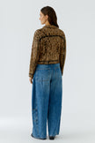 Strickjacke - Animalprint