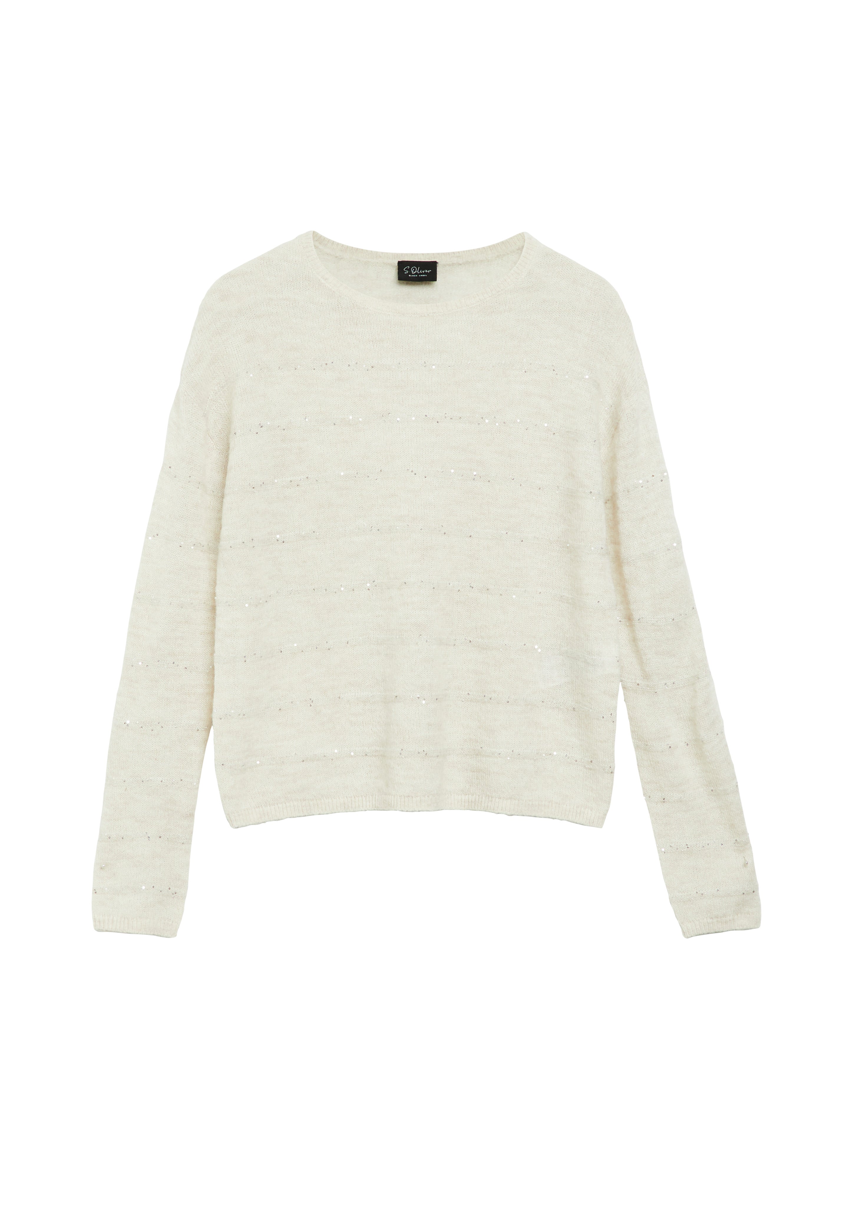 Strickpullover - Pailletten