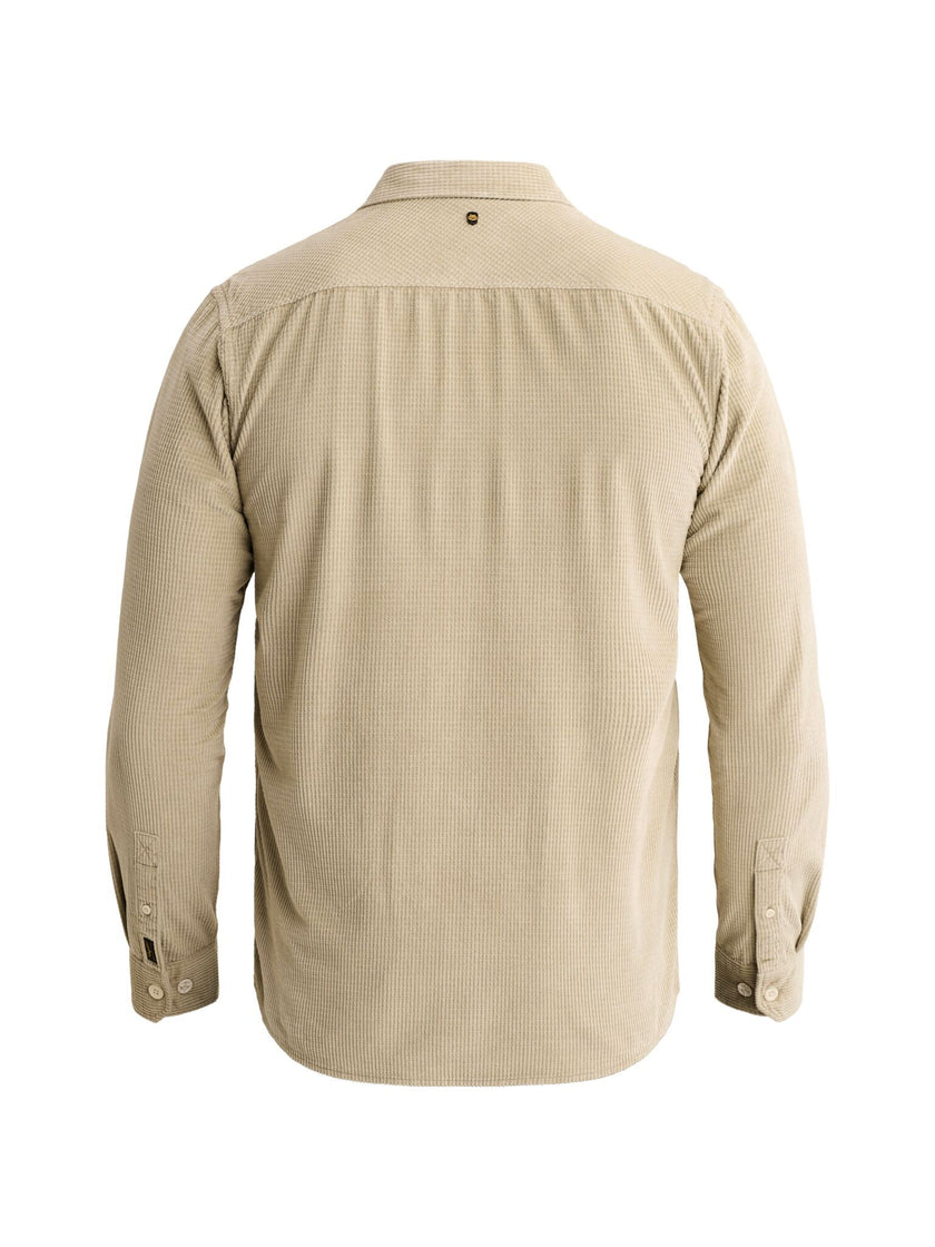 Langarmhemd - Waffelstruktur