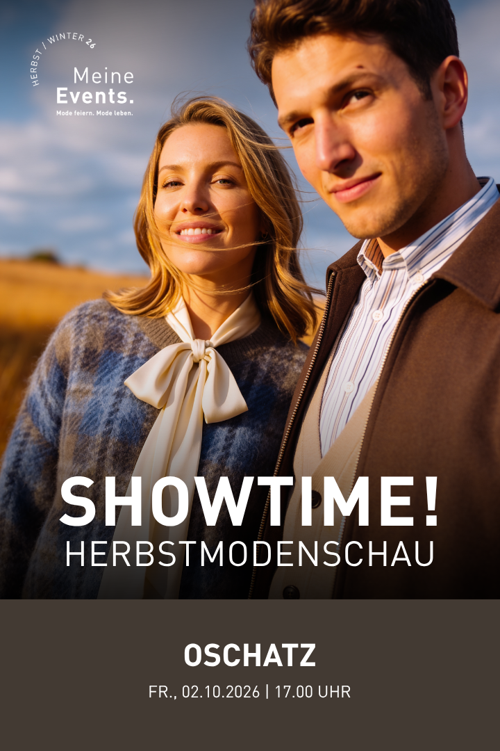 Herbst-Modenschau MEIN FISCHER in Oschatz I 17:00 Uhr