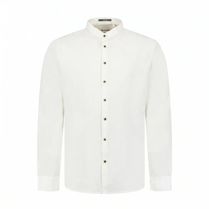 Shirt With Linen Granddad